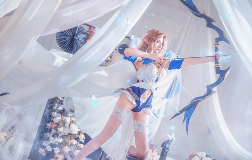 腐团儿cosplay | 腐团儿_蒂雅娘cos作品 [12P-133MB](腐团儿为什么停播)插图