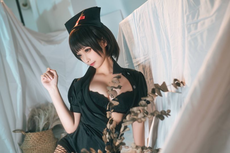 蠢沫沫_护士姐姐cosplay [41P-544MB] | 蠢沫沫cos图集(蠢沫沫真名)插图