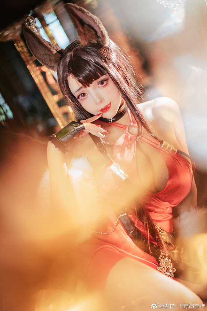 coser@枣糕_下野病弃疗在《碧蓝航线》cos赤城，性感美丽(枣糕-下野)插图7
