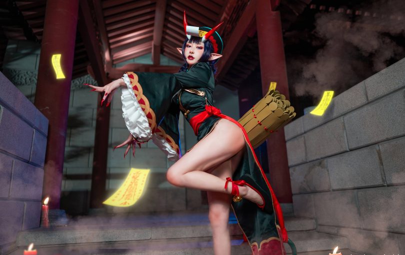 阿包也是兔娘cos图集 |  阿包也是兔娘_FGO·酒吞童子cos [9P-137MB]