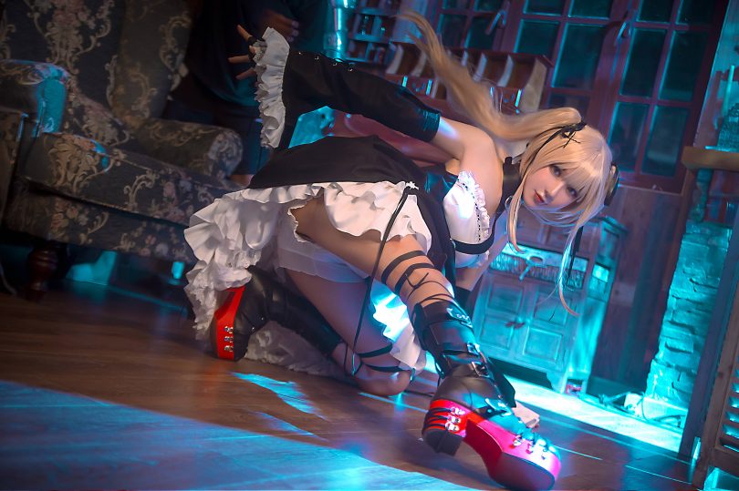 阿包也是兔娘cos图包 | 阿包也是兔娘_死或生·玛丽萝丝cos [18P-249MB]