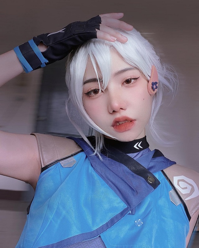 VALORANT：泰国的女coser Haneul化身超级特工，性感迷人(泰国ventry)插图