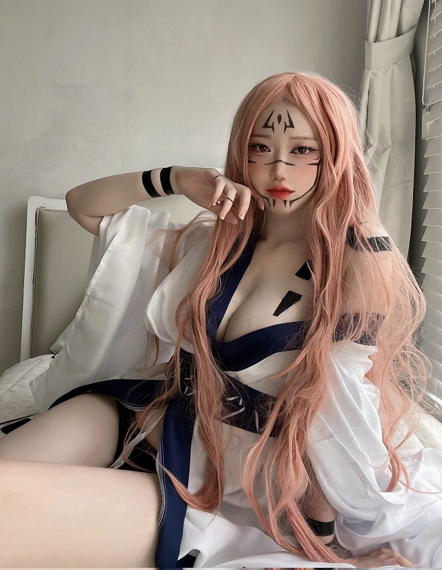 coser@Evawish在《无畏契约》中的一系列cosplay照片插图8