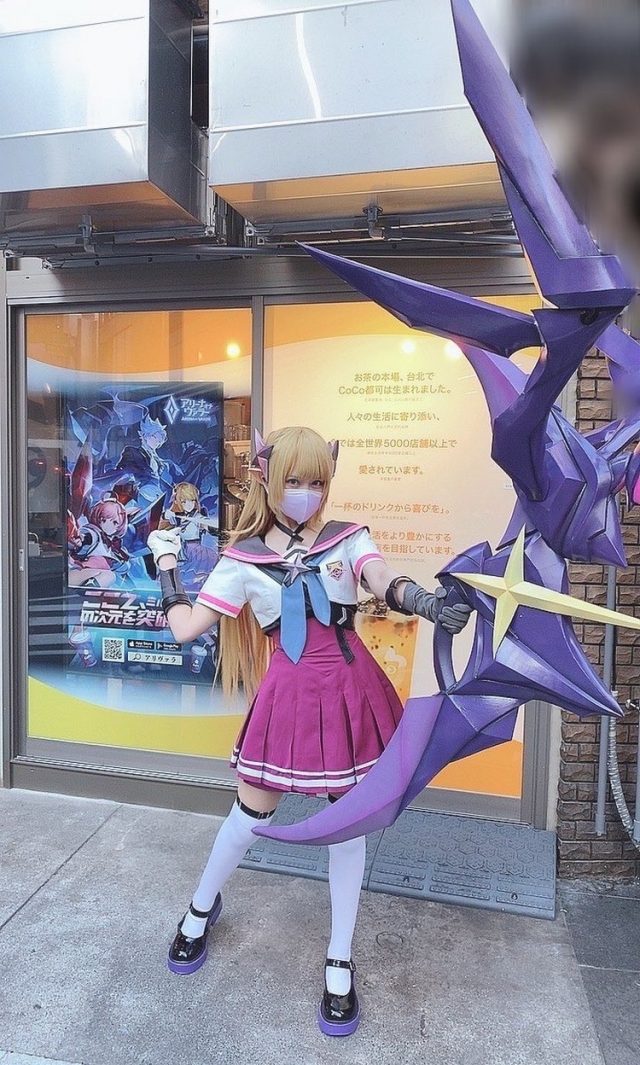 coser@kaorokuri在《传说对决》化身特尔安娜丝，美丽迷人(coser kenn)插图1
