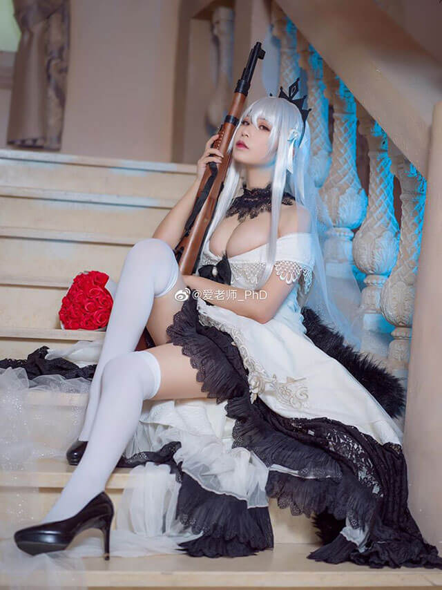 coser@爱老师_PhD在《少女前线》化身美少女K98插图4