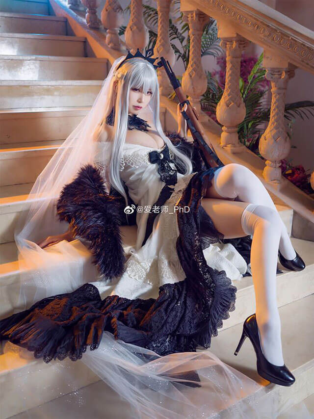 coser@爱老师_PhD在《少女前线》化身美少女K98插图5