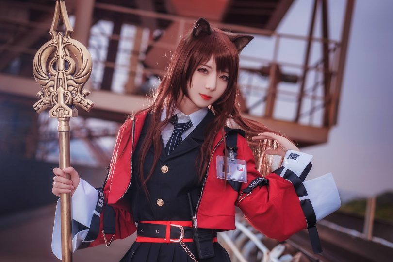 弥音音_明日方舟·天火cos [14P-42MB] | 弥音音ww_cos图包(弥音日文)插图