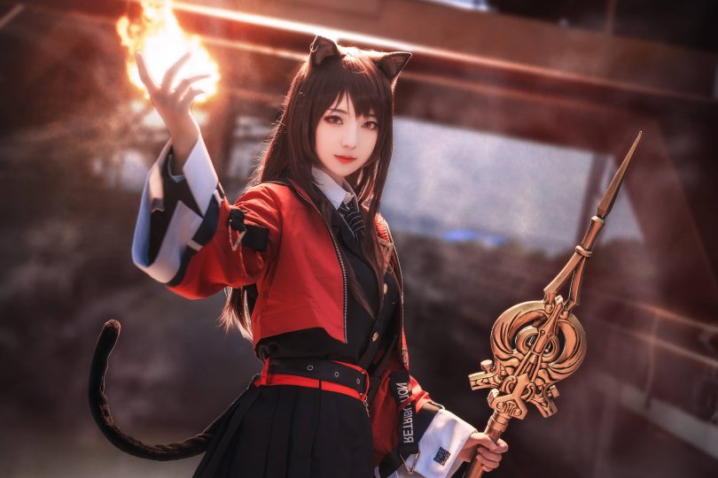 弥音音_明日方舟·天火cos [14P-42MB] | 弥音音ww_cos图包