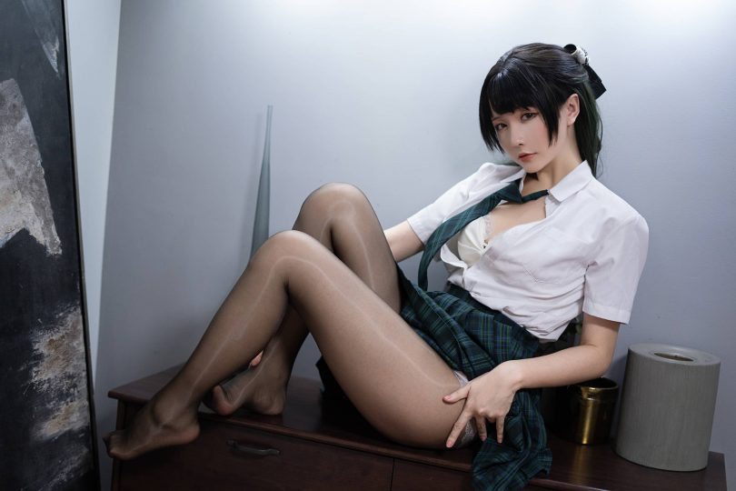 星之迟迟_JK cos系列 | 星之迟迟_JK·绿cos图包 [125P1V-1.16GB](星之迟迟是被人开发了吗)插图