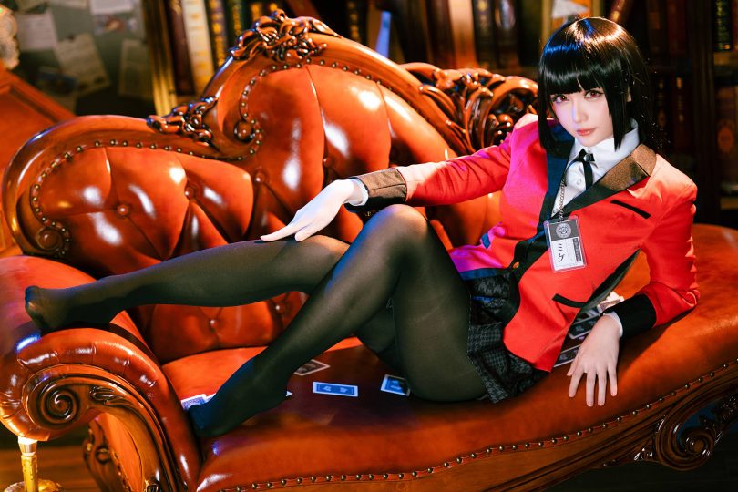 星之迟迟cos蛇喰梦子 | 星之迟迟_狂赌之渊·蛇喰梦子cos图集 [46P-208MB](星之迟迟是谁)插图