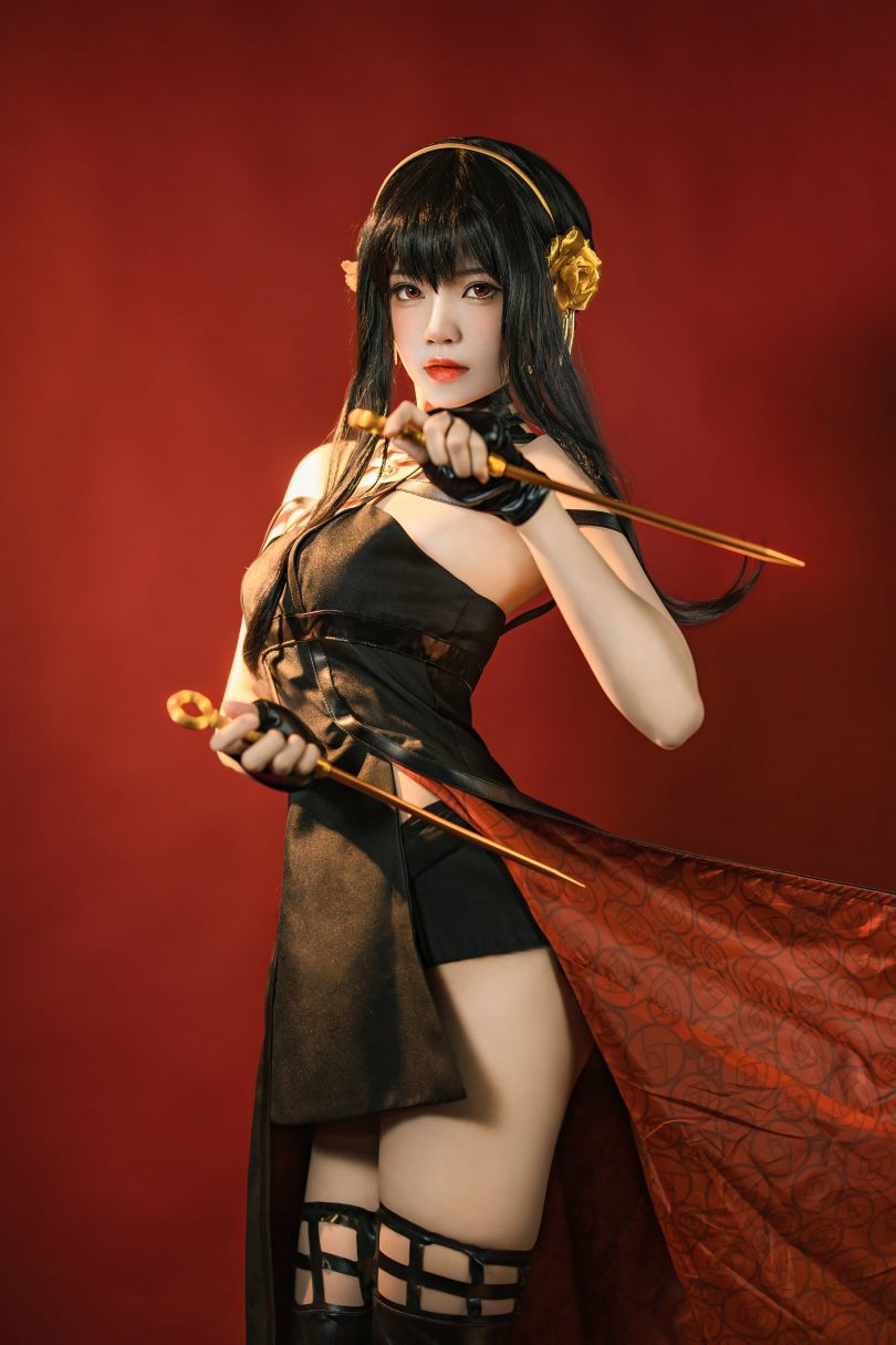 桜桃喵cos图集 | 桜桃喵_《SPY×FAMILY》·约尔cos作品 [20P-243MB]