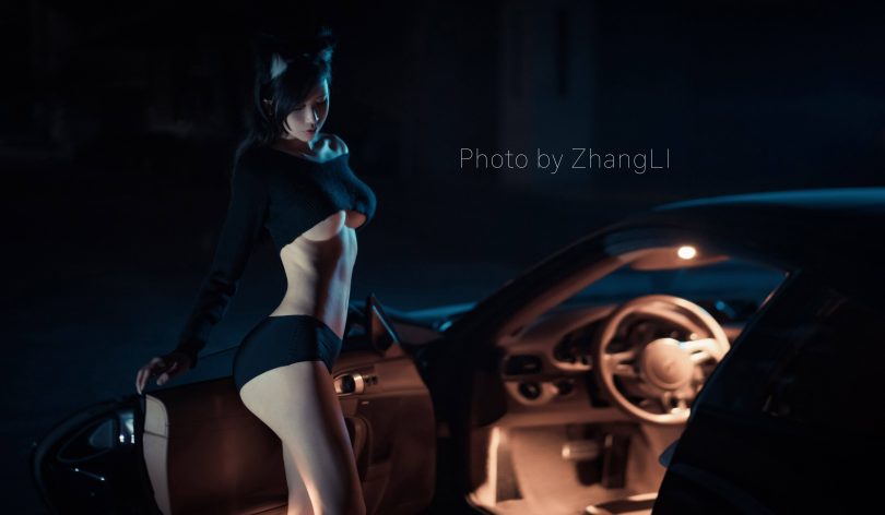 爱老师_PhD cosplay | 爱老师PhD_保时捷女郎cos作品 [9P-41MB]