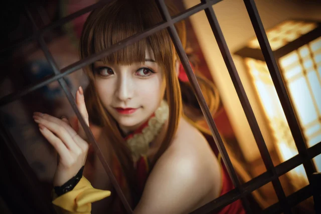 紫颜颜sweet cosplay | 紫颜颜sweet cos《少女前线》DSR50红牡丹(紫颜颜sweet舞蹈)插图