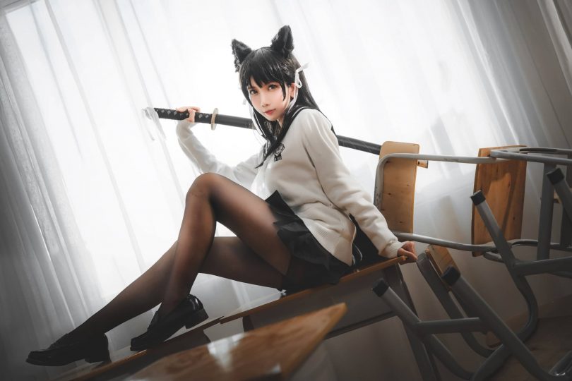 迷失人形QUQ cosplay | 迷失人形QUQ_学院幻想曲·犬cos [23P-26MB](迷失人形quq泥岩)插图