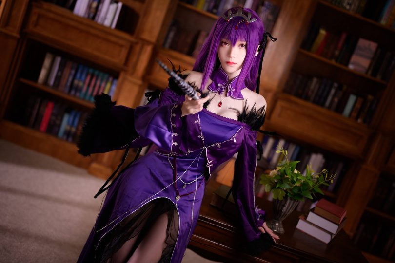 青青子JS cos斯卡哈（Ⅰ）| 青青子JS_FGO·斯卡哈cos作品 [48P-380M](青青子珮)插图