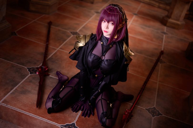 青青子JS cos斯卡哈（Ⅰ）| 青青子JS_FGO·斯卡哈cos作品 [48P-380M]