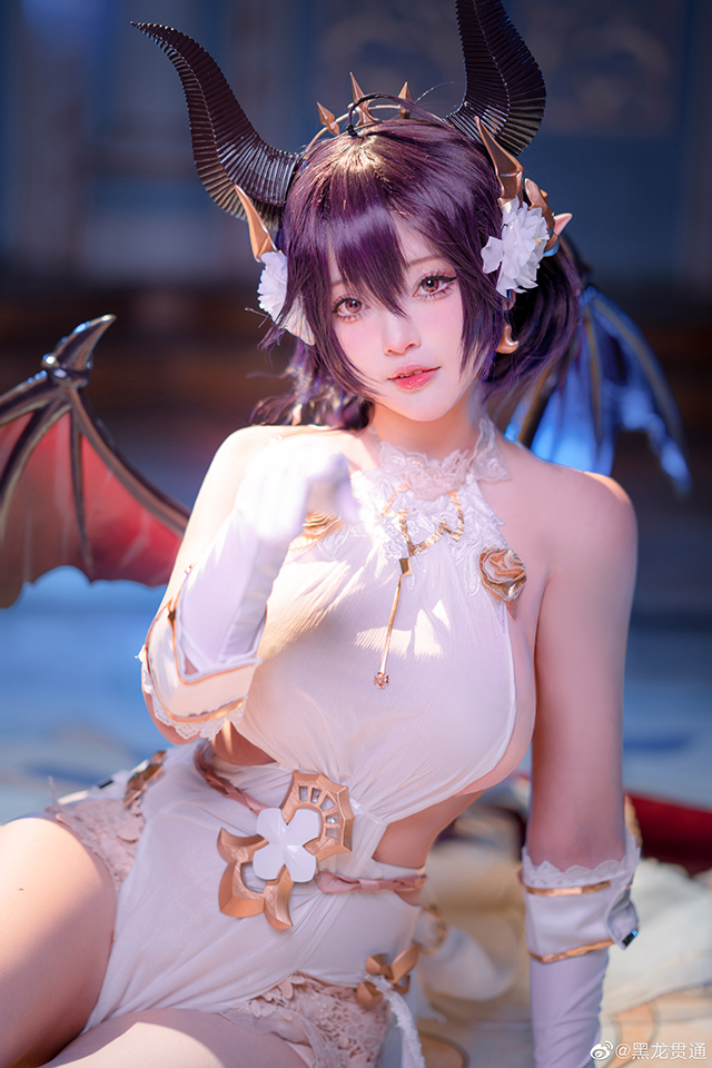 黑龙贯通cos作品 | 黑龙贯通在《碧蓝幻想》cos“龙姬 ”古蕾娅插图6