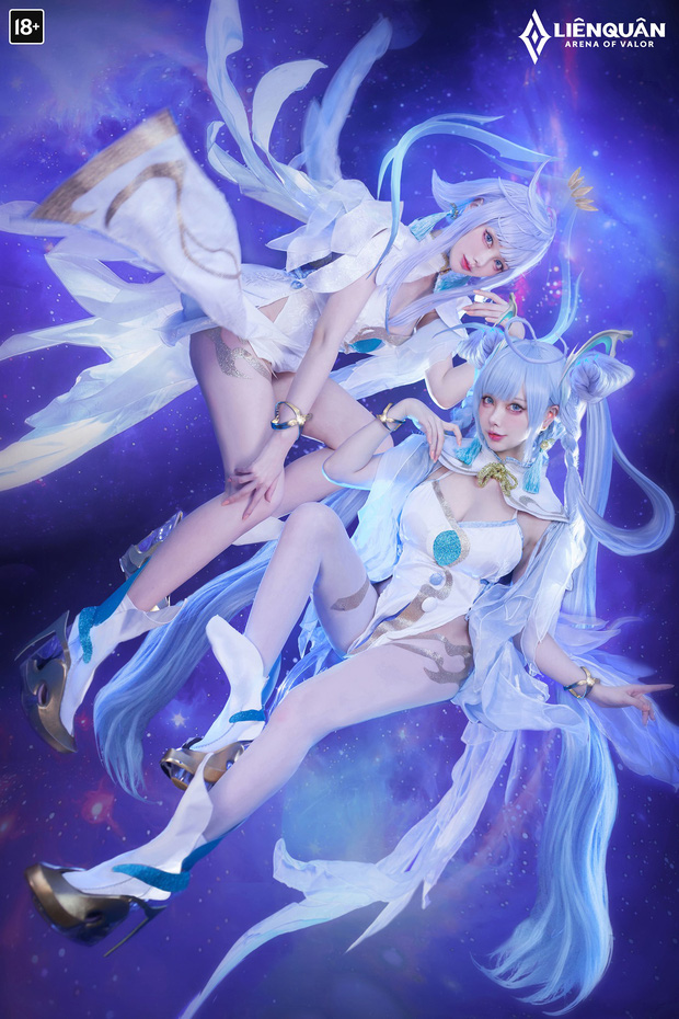 coser@Mon夢_monpink在《传说对决》化身“紫罗兰神龙姐姐”插图5