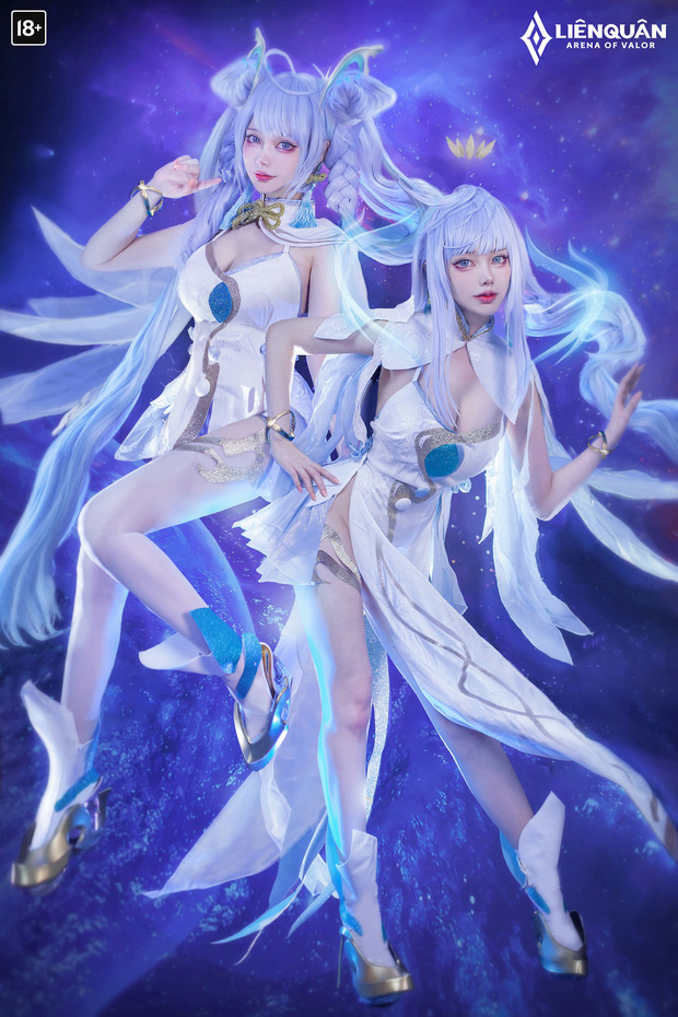 coser@Mon夢_monpink在《传说对决》化身“紫罗兰神龙姐姐”插图6