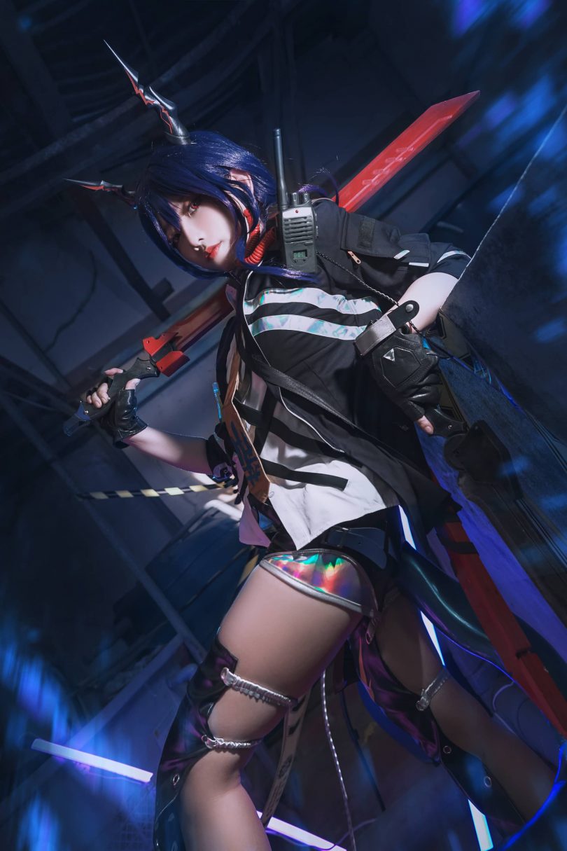 Messie Huang_cos作品 | Messie Huang_明日方舟·陈cos [12P-37MB]