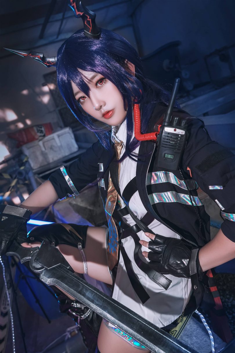 Messie Huang_cos作品 | Messie Huang_明日方舟·陈cos [12P-37MB]