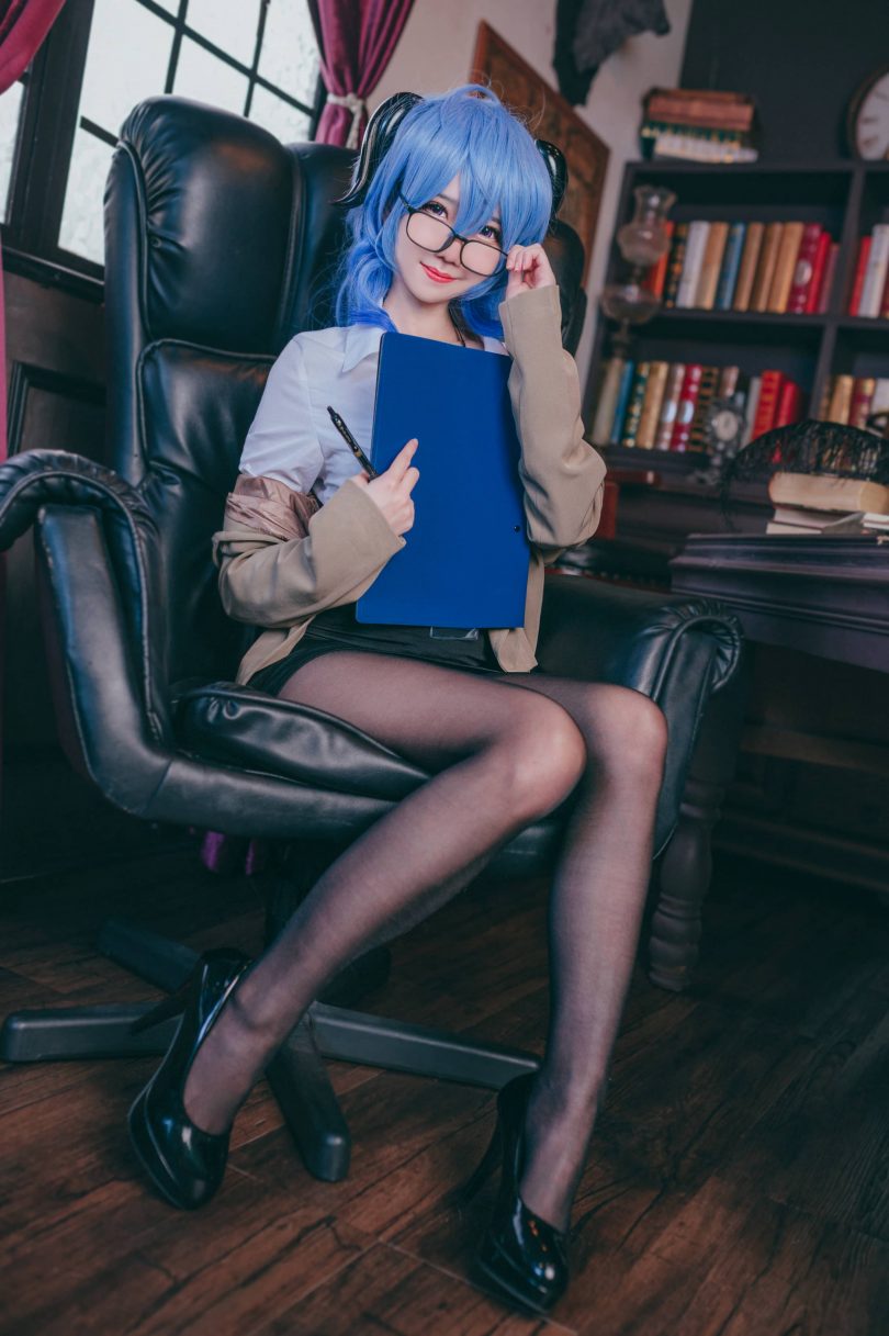 Sally Dorasnow cos甘雨 | Sally Dorasnow_原神·甘雨OL cos作品 [62P-319MB]