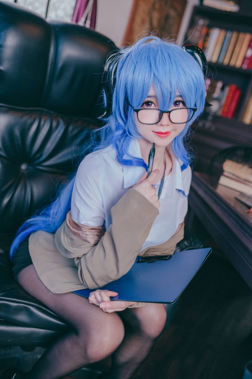 Sally Dorasnow cos甘雨 | Sally Dorasnow_原神·甘雨OL cos作品 [62P-319MB]