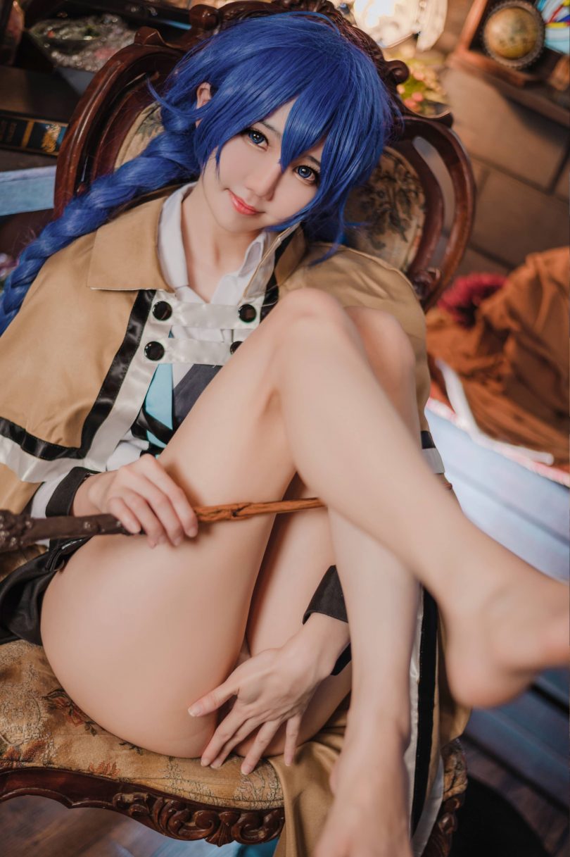 Sally Dorasnow cos洛琪希 | Sally Dorasnow_无职转生·洛琪希cos作品[47P-159MB]