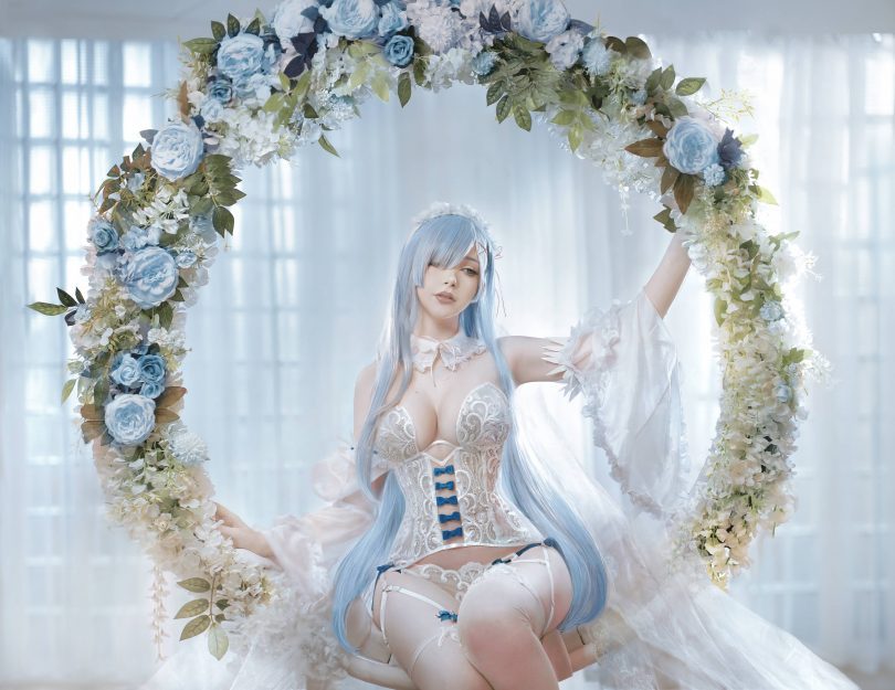 Sayathefox_《Re：从零开始的异世界生活》·蕾姆cos作品 [12P-364MB]插图