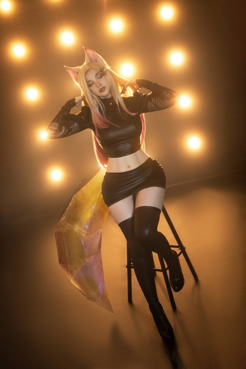Sayathefox cos阿狸 | Sayathefox_英雄联盟·阿狸Ahri cos作品 [10P-66MB]