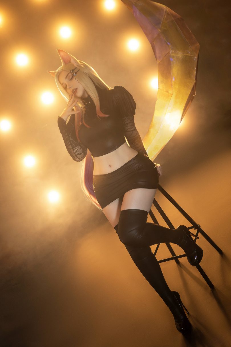 Sayathefox cos阿狸 | Sayathefox_英雄联盟·阿狸Ahri cos作品 [10P-66MB]