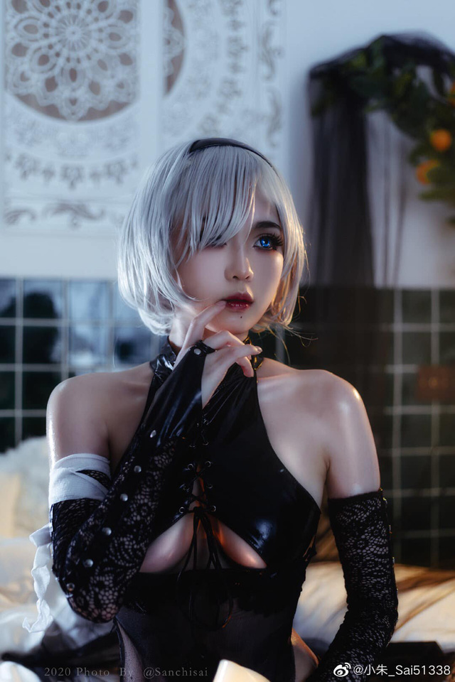 coser@小朱_Sai51338在《尼尔：机械纪元》 化身性感的2B插图