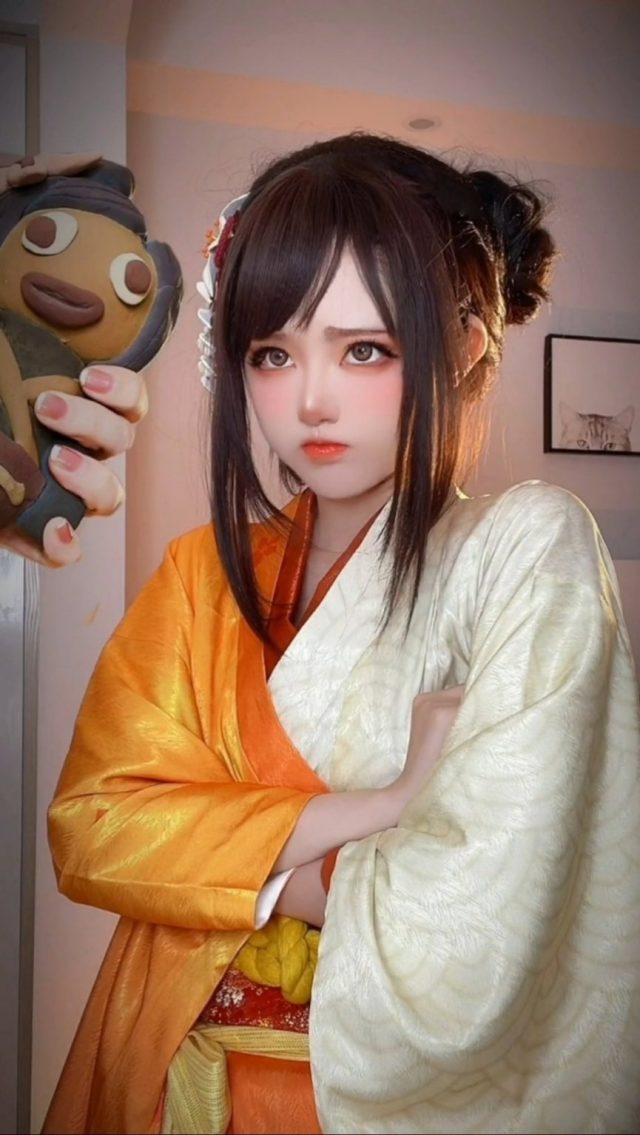 coser@小柔SeeU在《王者荣耀》的cosplay比原版更漂亮插图2