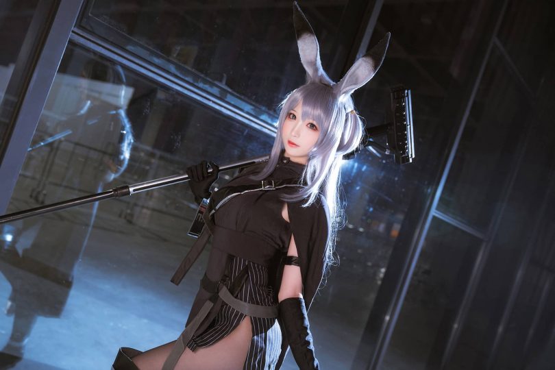南宫cos暴行 | 南宫_明日方舟·暴行cos作品 [21P-364MB](南宫颜值)插图