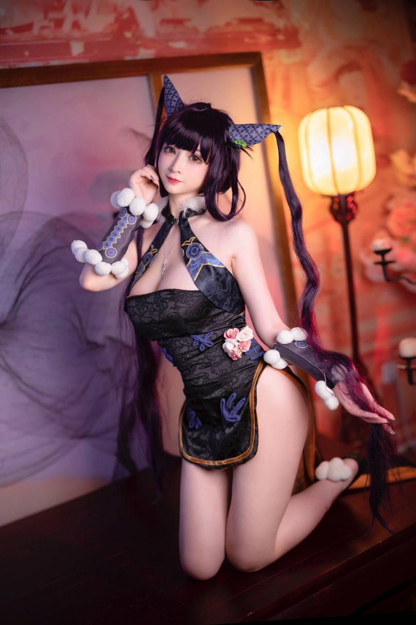 叉子宝宝cos杨玉环 | 叉子宝宝_王者荣耀·杨玉环cos作品 [22P-50MB]