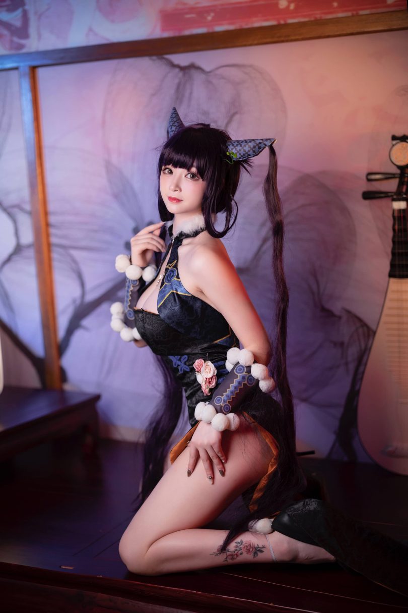 叉子宝宝cos杨玉环 | 叉子宝宝_王者荣耀·杨玉环cos作品 [22P-50MB]