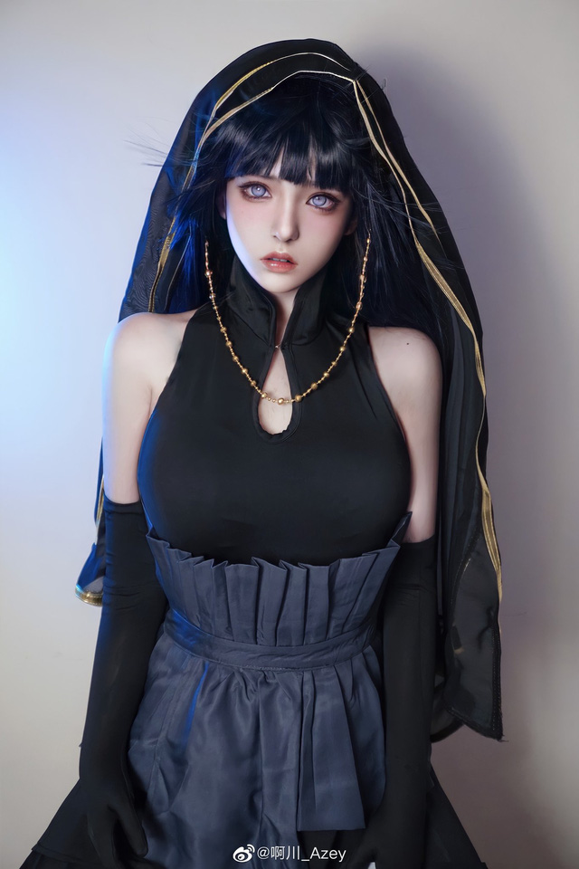coser@啊川_Azey在《火影忍者》化身漩涡鸣人的妻子日向雏田(是阿川啊)插图3