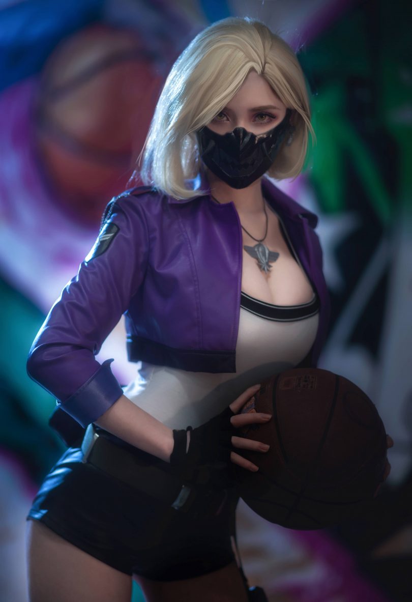 在下萝莉控ii cos蒂娜 | 在下萝莉控ii_潮人篮球·前锋蒂娜cos作品 [9P-95MB]