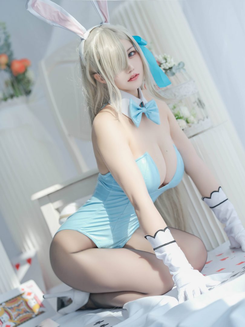 小仓千代w cos图集 | 小仓千代w_一之濑明日奈·兔女郎cos作品 [23P-65MB]