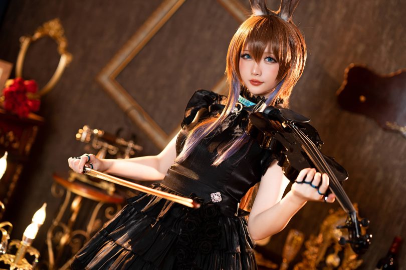 星之迟迟_明日方舟·阿米娅音律联觉cos作品 [18P-77MB] | 星之迟迟cos(星之迟迟明日方舟)插图