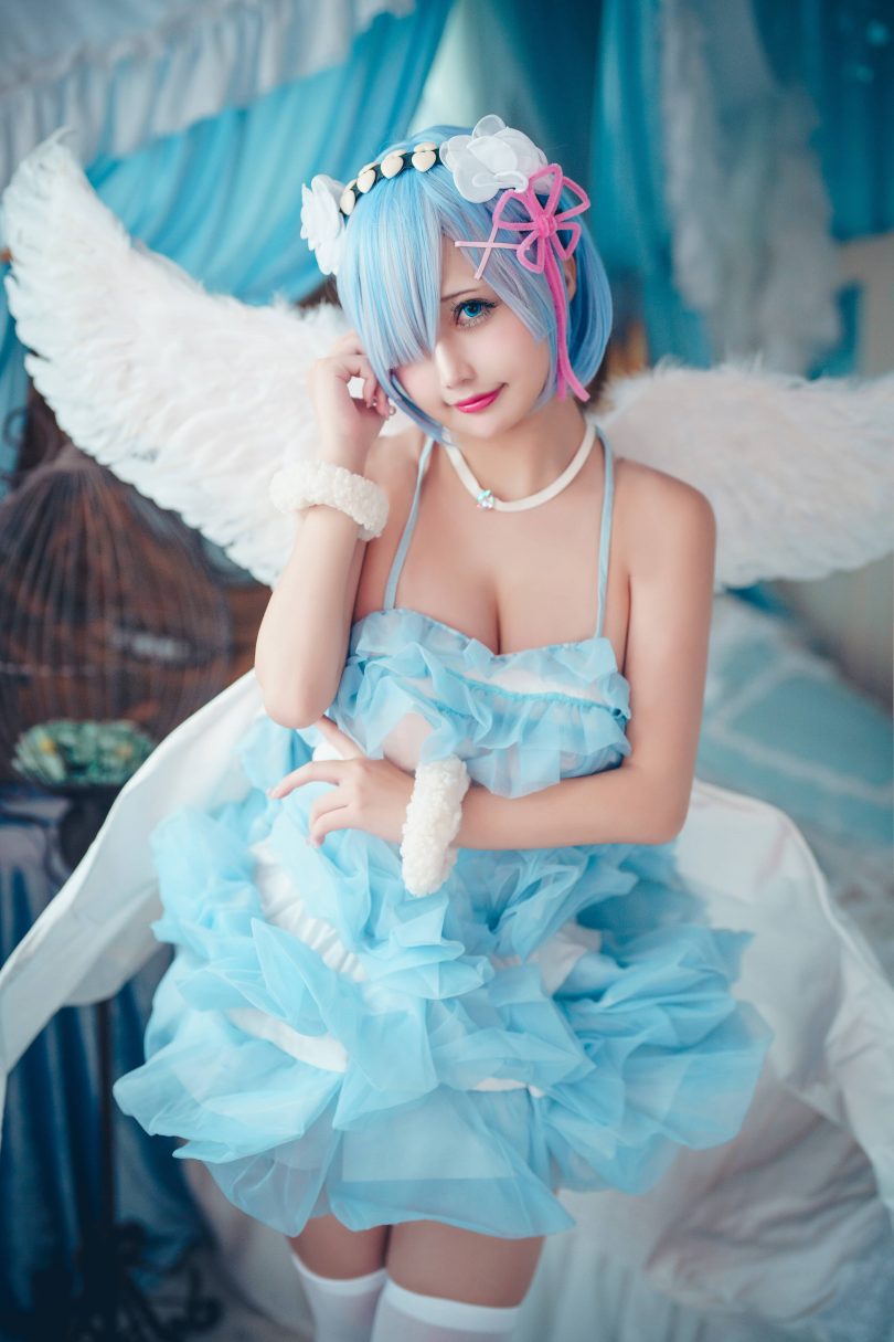 Re：从零开始的异世界生活 | 沖田凛花Rinka_蕾姆cos作品 [15P-61MB]