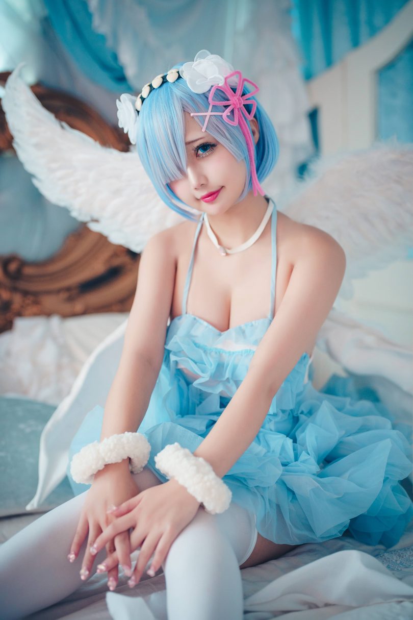 Re：从零开始的异世界生活 | 沖田凛花Rinka_蕾姆cos作品 [15P-61MB]