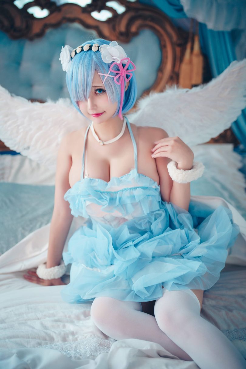 Re：从零开始的异世界生活 | 沖田凛花Rinka_蕾姆cos作品 [15P-61MB]