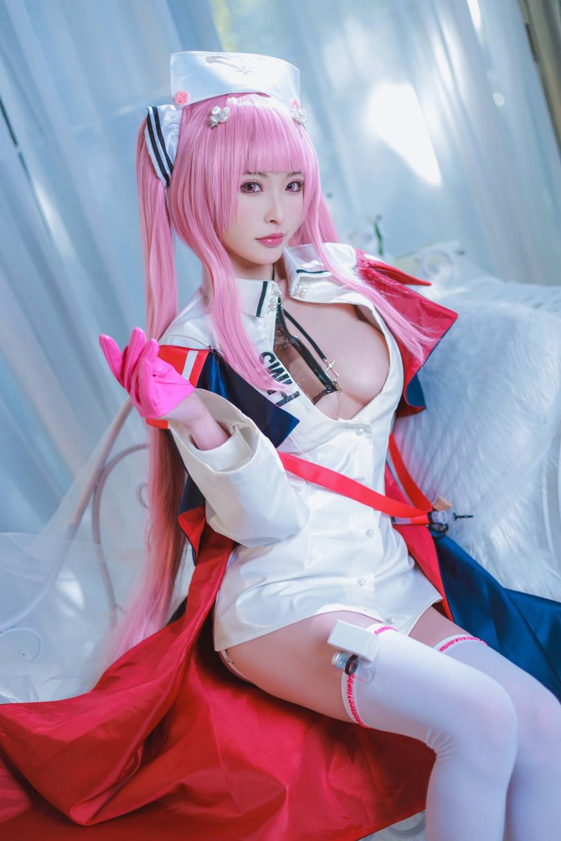 清水由乃cos作品 | 清水由乃_碧蓝航线·英仙座护士服cos [52P-420MB]插图