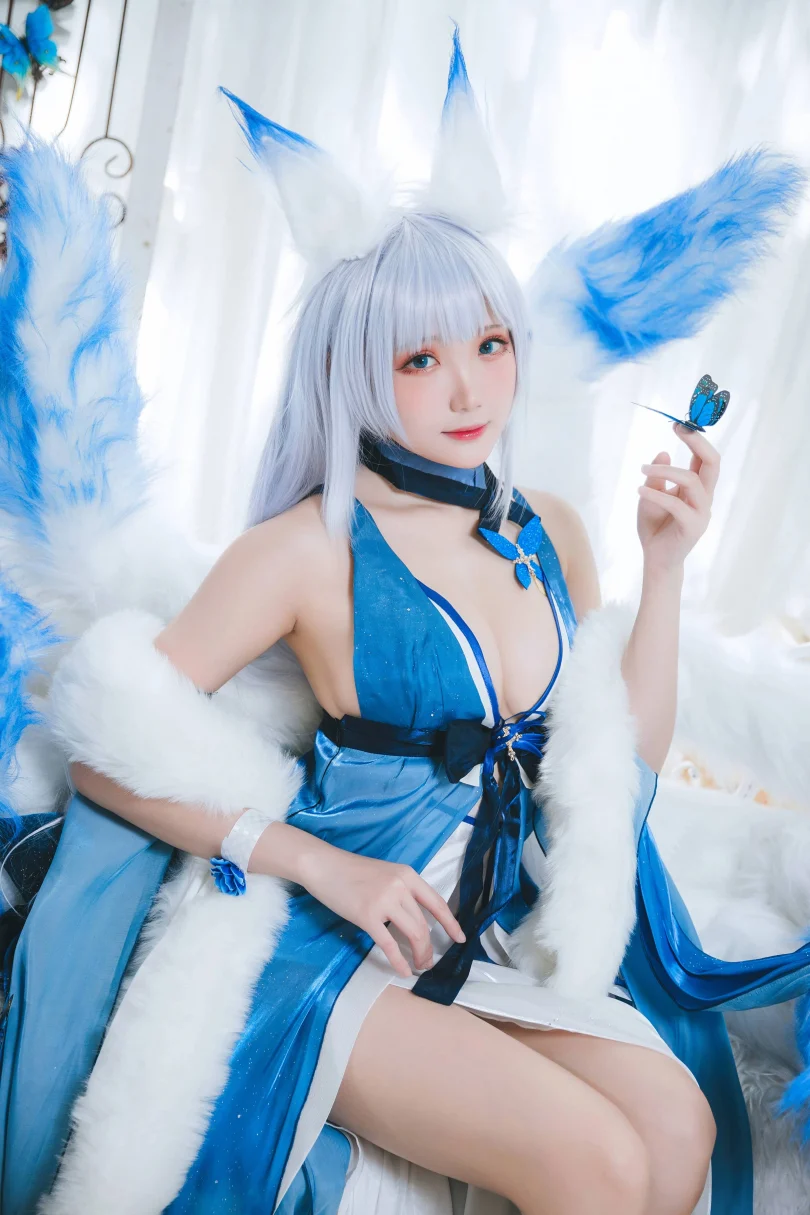 瓜希酱cos信浓 | 瓜希酱_碧蓝航线·信浓cos作品[30P-124MB]