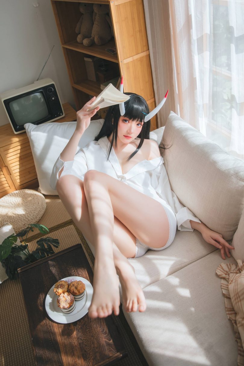 瓜希酱cos能代 | 瓜希酱_碧蓝航线·能代衬衣cos作品[23P-108MB]插图6