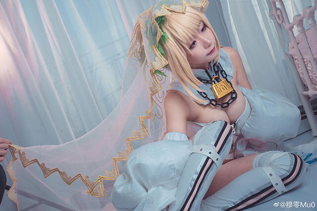 coser@穆零Mu0在《Fate/Grand Order》化身“红saber”尼禄插图2