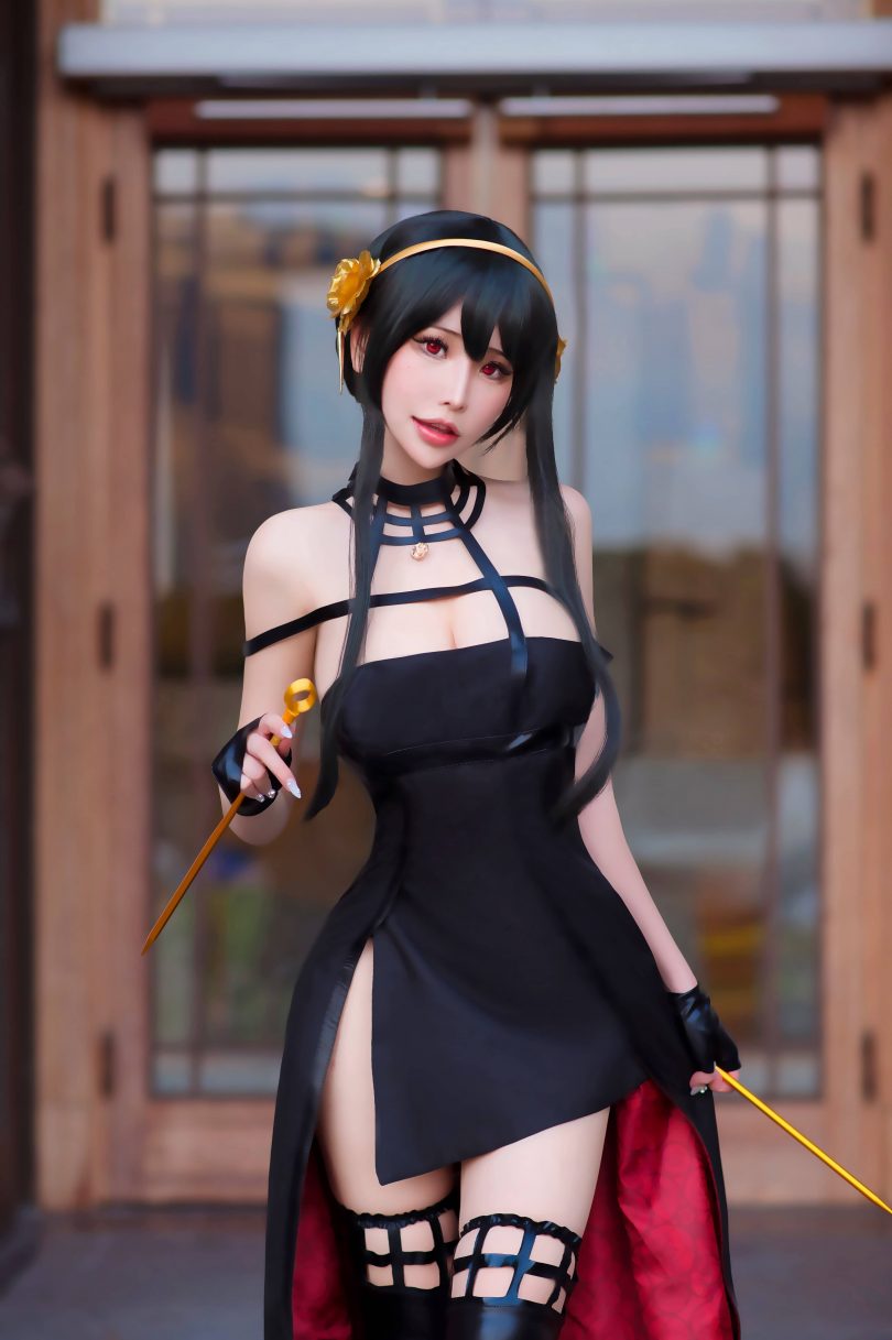 花リリ(Plant Lily)cos约尔 | 花リリ(Plant Lily)_Yor Forger约尔·福杰cos作品 [18P-33MB]