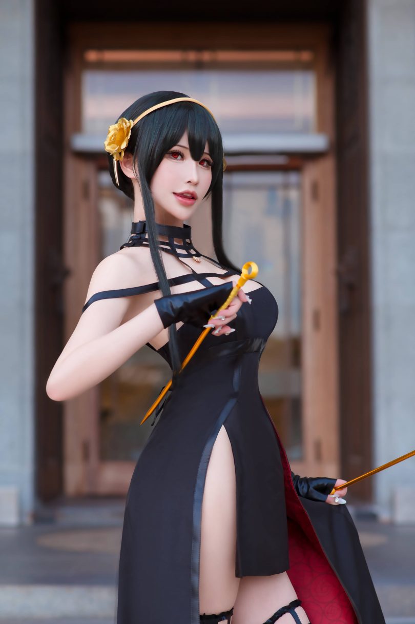 花リリ(Plant Lily)cos约尔 | 花リリ(Plant Lily)_Yor Forger约尔·福杰cos作品 [18P-33MB]