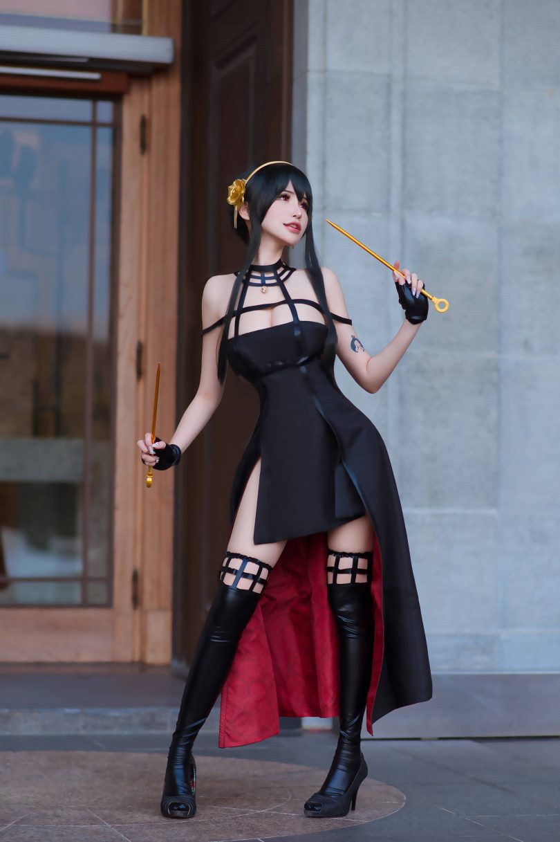 花リリ(Plant Lily)cos约尔 | 花リリ(Plant Lily)_Yor Forger约尔·福杰cos作品 [18P-33MB]